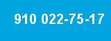 910 022-75-17